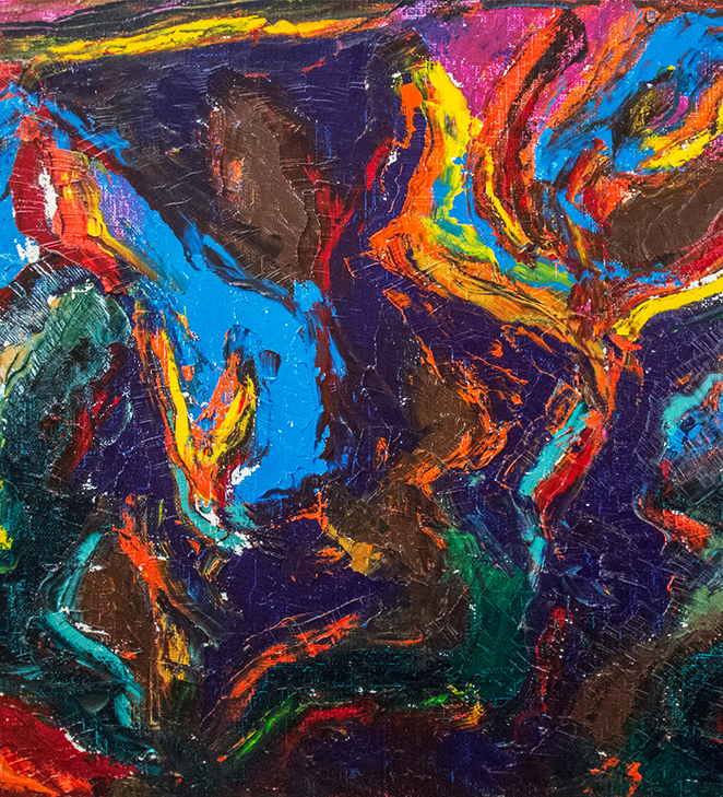 «Іловайськ—2014». 2015. Картон, олія